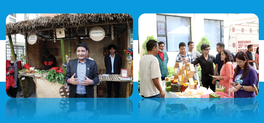 स्थानीय उद्यम प्रवर्द्धनमा ग्लोबल आइएमई बैंकको ५० औँ हाट बजार